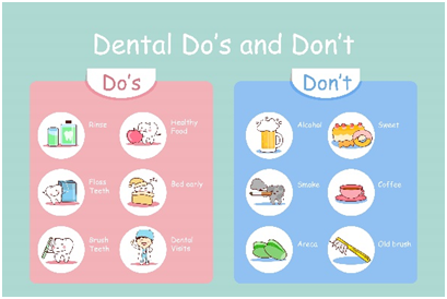 Dental Do's and Don't