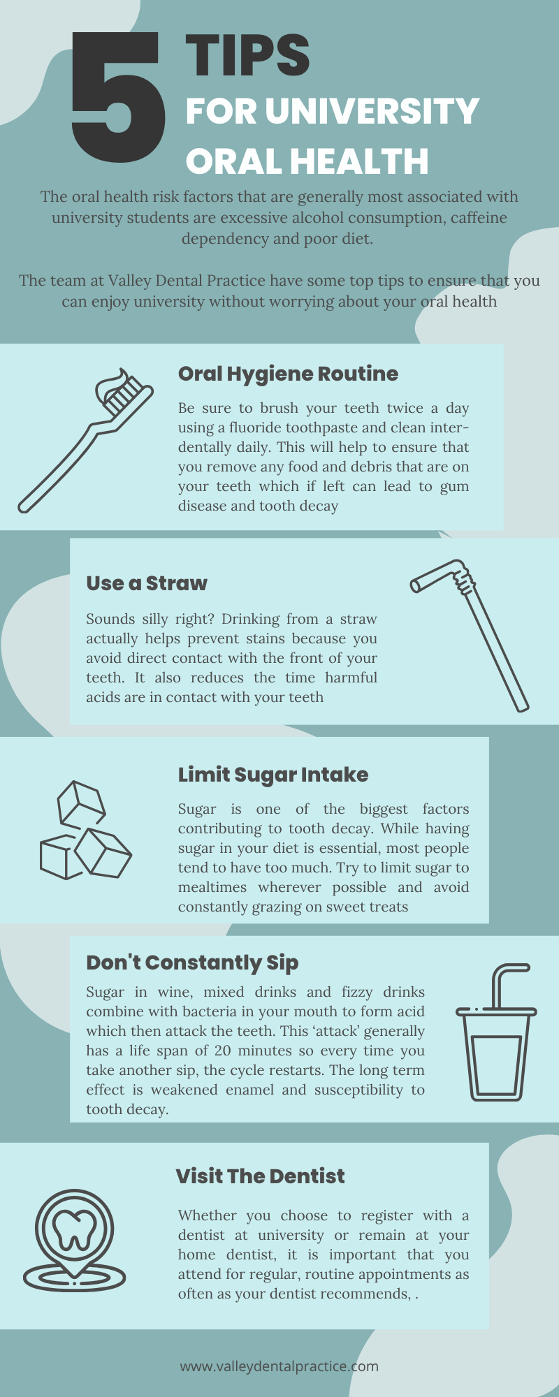 Top tips for healthy teeth at University Valley Dental